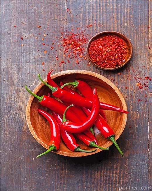 Red Pepper NEW Painting By Numbers Kits