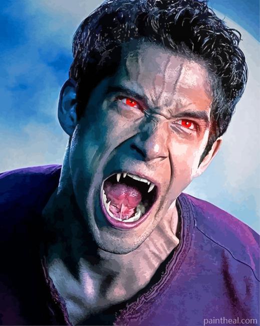 Tyler Posey Scott Mccall Painting By Numbers Kits