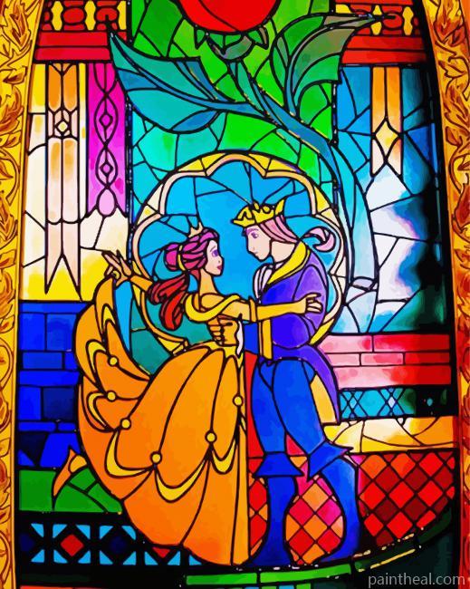 Disney Stained Glass Painting By Numbers Kits