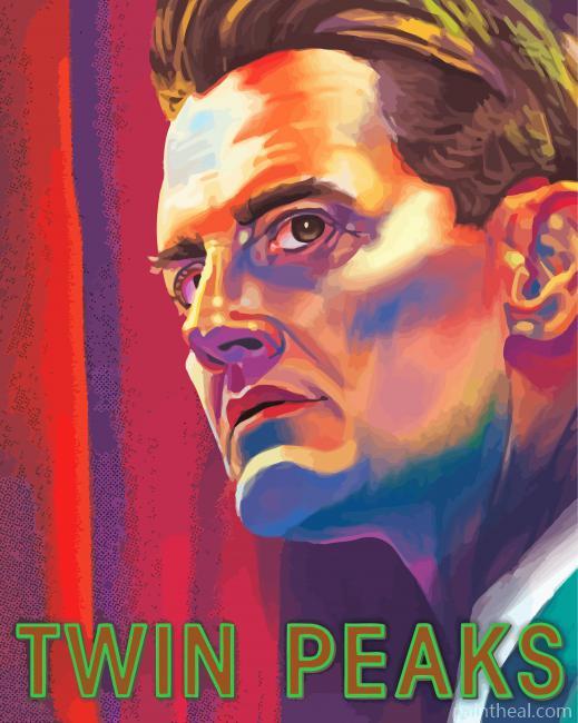 Dale Cooper Twin Peaks Painting By Numbers Kits