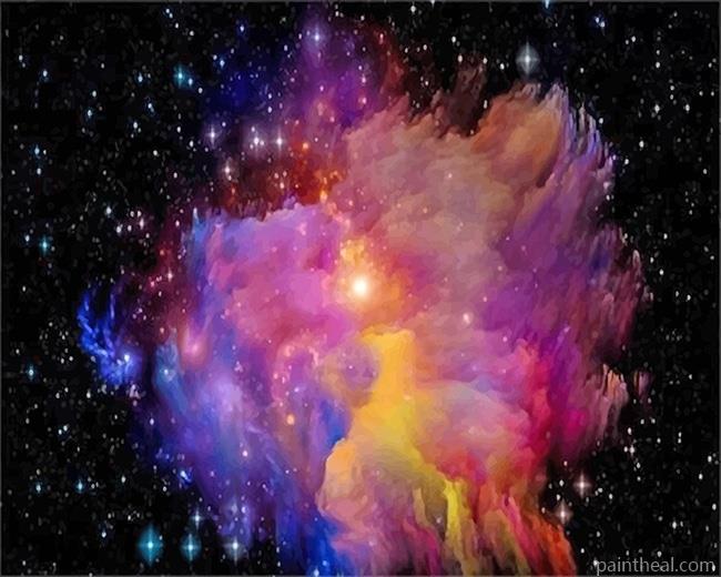 Colorful Galaxy NEW Painting By Numbers Kits