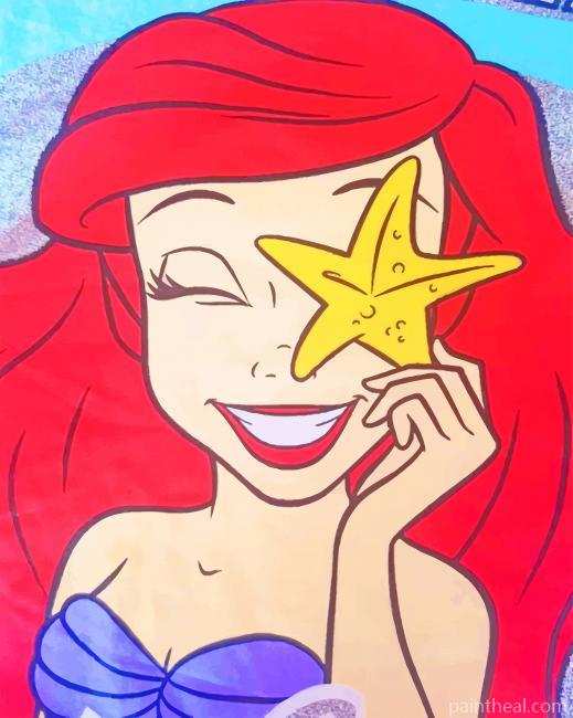 Ariel Starfish NEW Painting By Numbers Kits