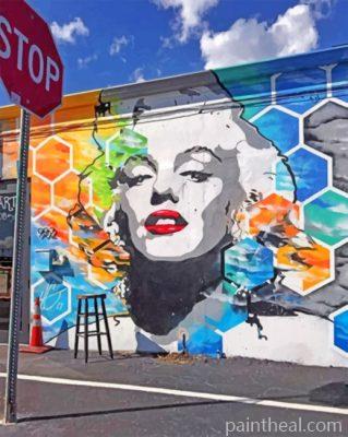 Marilyn Monroe Banksy Painting By Numbers Kits