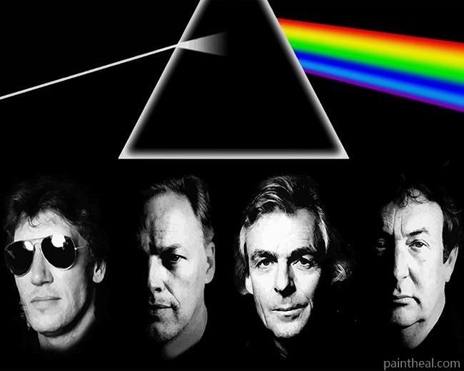 Pink Floyd Band NEW Painting By Numbers Kits