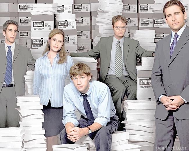 Characters The Office NEW Painting By Numbers Kits