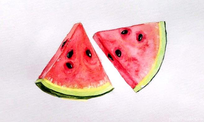 Watermelon Still Life Painting By Numbers Kits