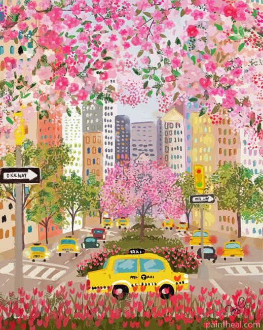 Buildings Joy Laforme Painting By Numbers Kits