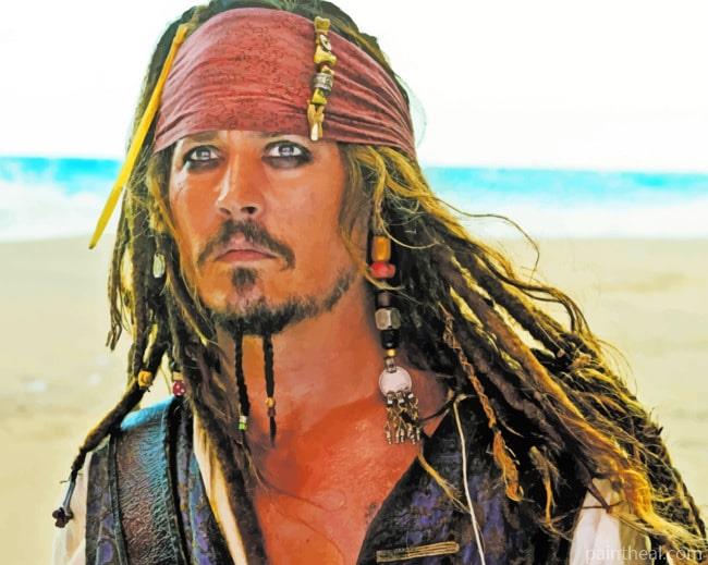 Jack Sparrow Painting By Numbers Kits