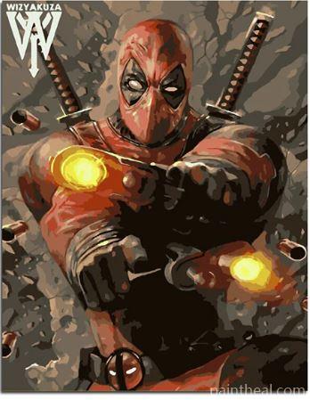 Deadpool People Painting By Numbers Kits