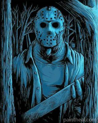 Scary Jason Painting By Numbers Kits