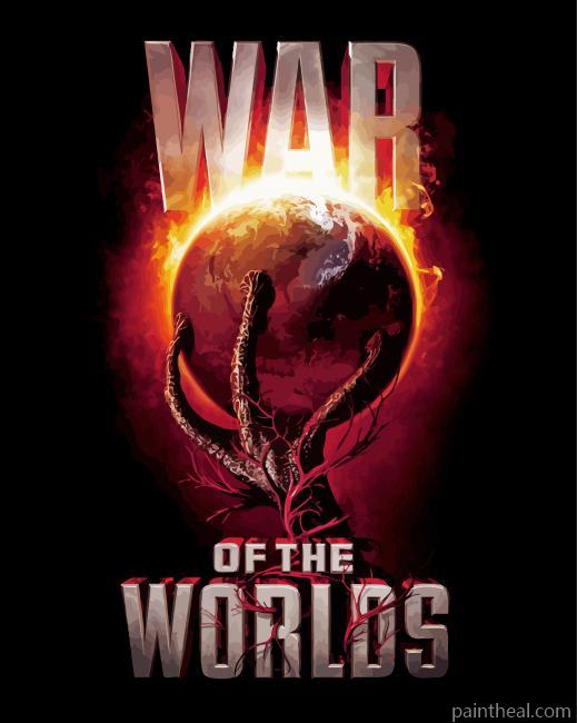War Of The Worlds Painting By Numbers Kits