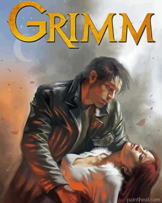 Aesthetic Grimm Poster Art Painting By Numbers Kits