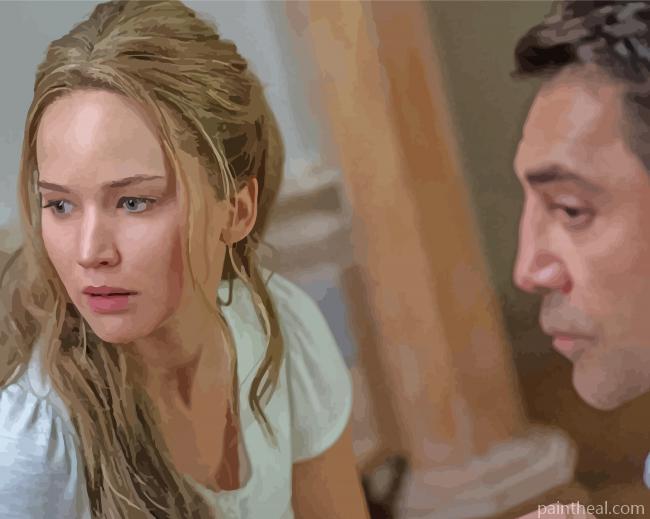 Aesthetic Mother Movie Painting By Numbers Kits