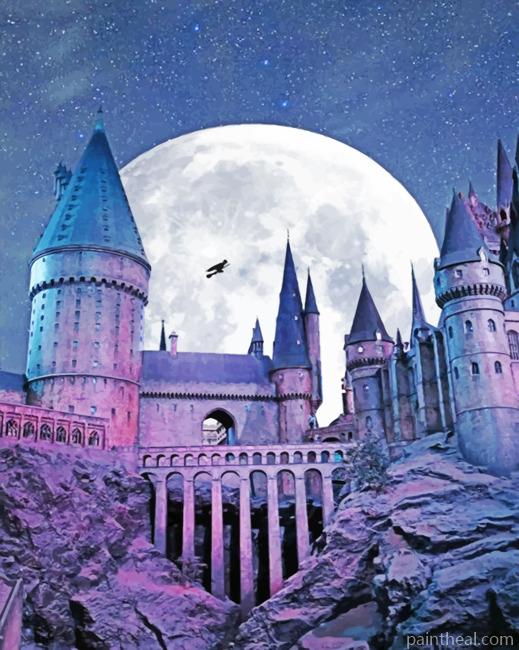 Hogwarts Harry Potter Painting By Numbers Kits