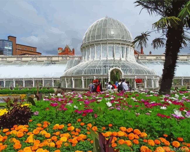 Botanic Gardens Dublin Painting By Numbers Kits