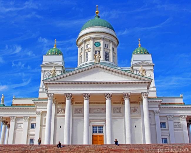 Helsinki Cathedral Painting By Numbers Kits
