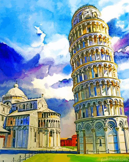 Pisa Art Painting By Numbers Kits