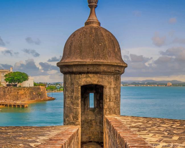 Puerta De San Juan Puerto Rico NEW Painting By Numbers Kits