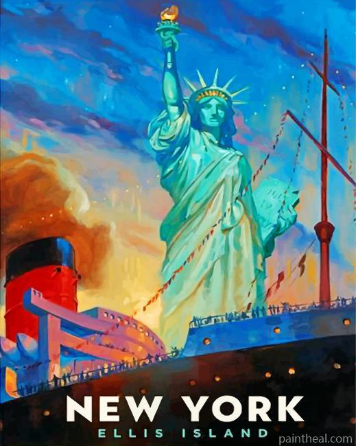 New York Painting By Numbers Kits