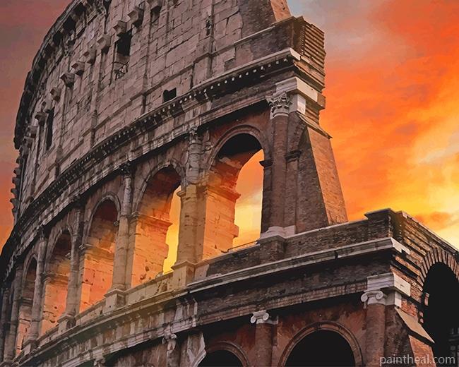 Rome Italy Museum NEW Painting By Numbers Kits
