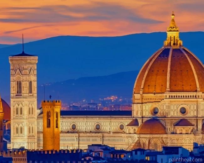 Cathedral Of Santa Maria Del Fiore Florence NEW Painting By Numbers Kits