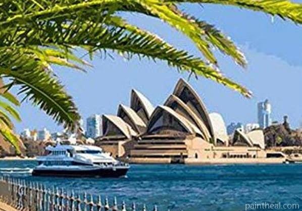 Sydney Opera House Cities Painting By Numbers Kits