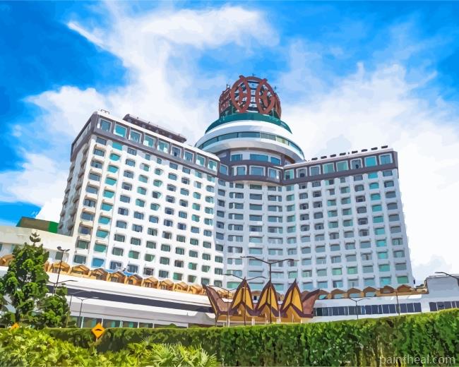 Malaysia Resorts World Genting Painting By Numbers Kits