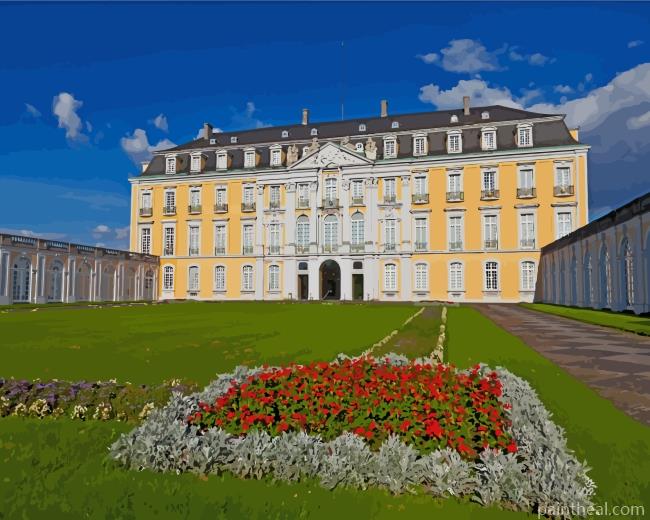 Cologne Bruhl Castle Painting By Numbers Kits