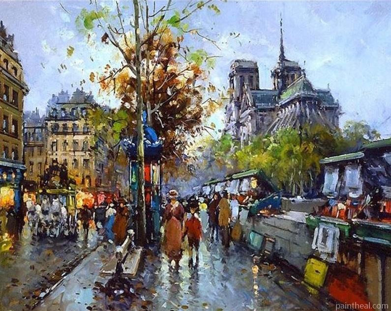 Main Street Cities Painting By Numbers Kits