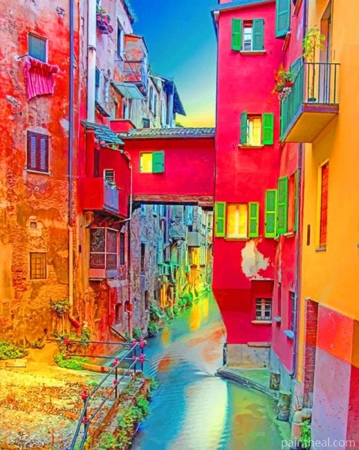 Bologna Italy Cities Painting By Numbers Kits