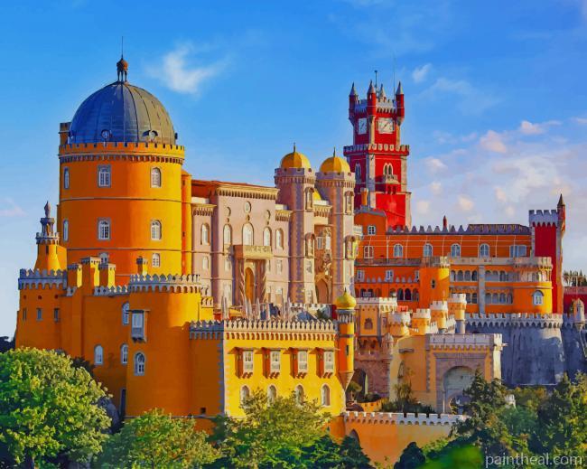 Sintra Cascais Natural Park Landmark NEW Painting By Numbers Kits