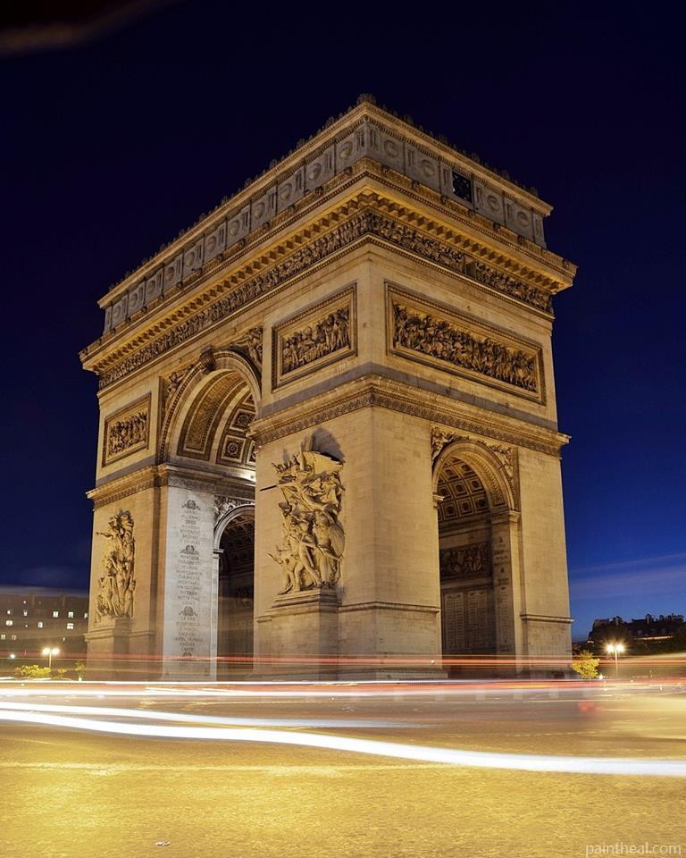 Arc De Triomphe Painting By Numbers Kits