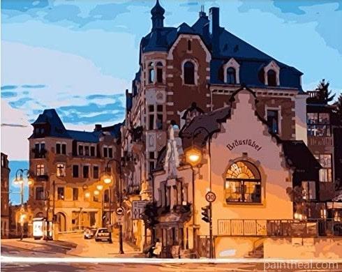Dresden Germany Cities Painting By Numbers Kits