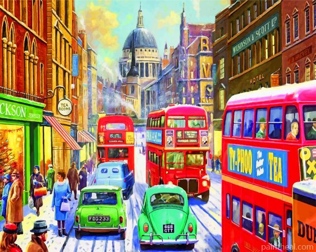 Beautiful London Painting By Numbers Kits