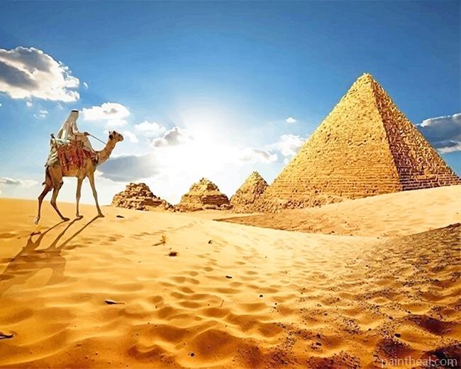 Sahara Egypt Landscape NEW Painting By Numbers Kits