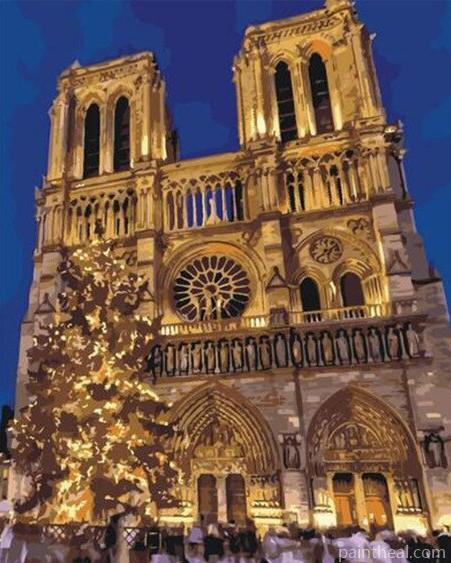 Notre Dame De Paris Cities Painting By Numbers Kits