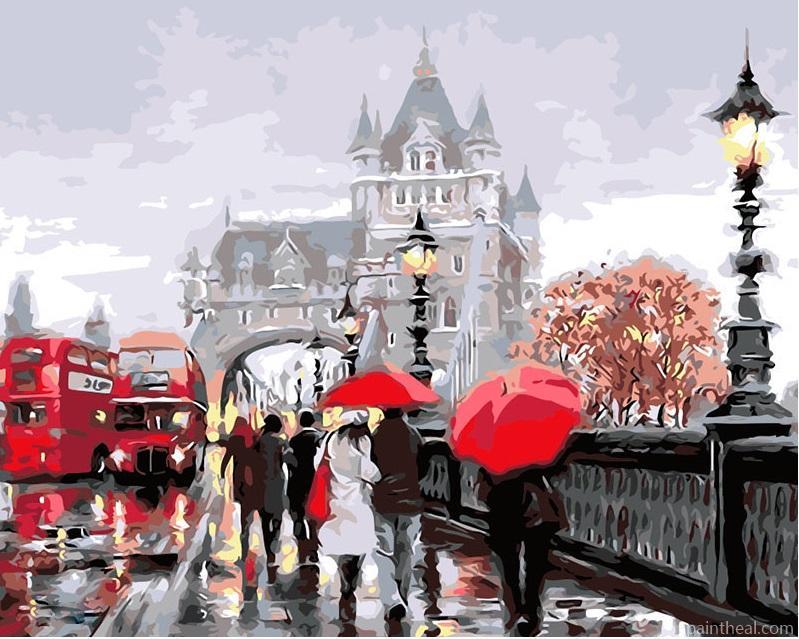 London Bridge City Cities Painting By Numbers Kits
