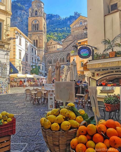 Amalfi Coast Painting By Numbers Kits