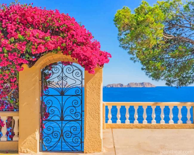 Amazing View in Spain Painting By Numbers Kits