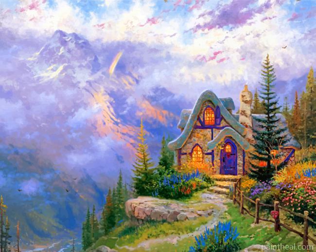 Mountain House Painting By Numbers Kits
