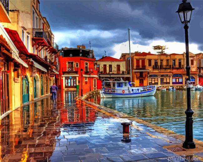 Rethymno Painting By Numbers Kits