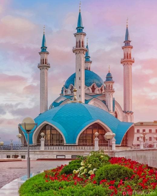 Kul Sharif Mosque Kazan Russia NEW Painting By Numbers Kits