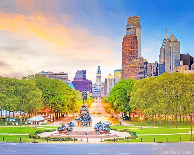 Philadelphia Museum Of Art Painting By Numbers Kits