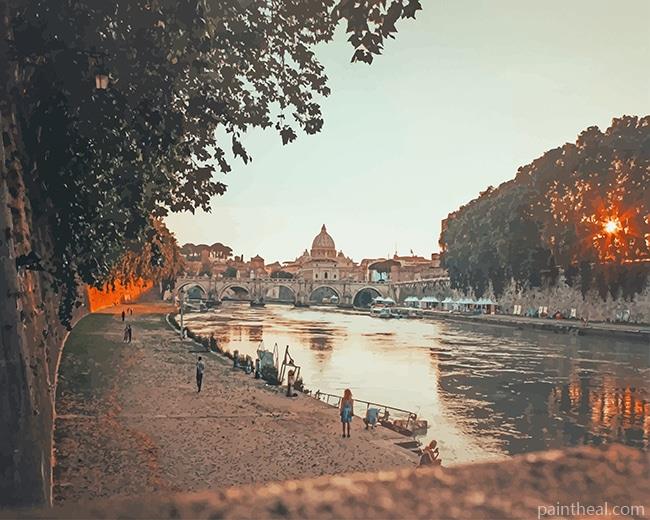Rome Italy Painting By Numbers Kits