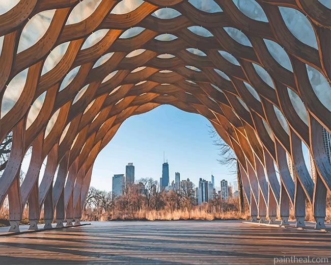 Lincoln Park Chicago Painting By Numbers Kits
