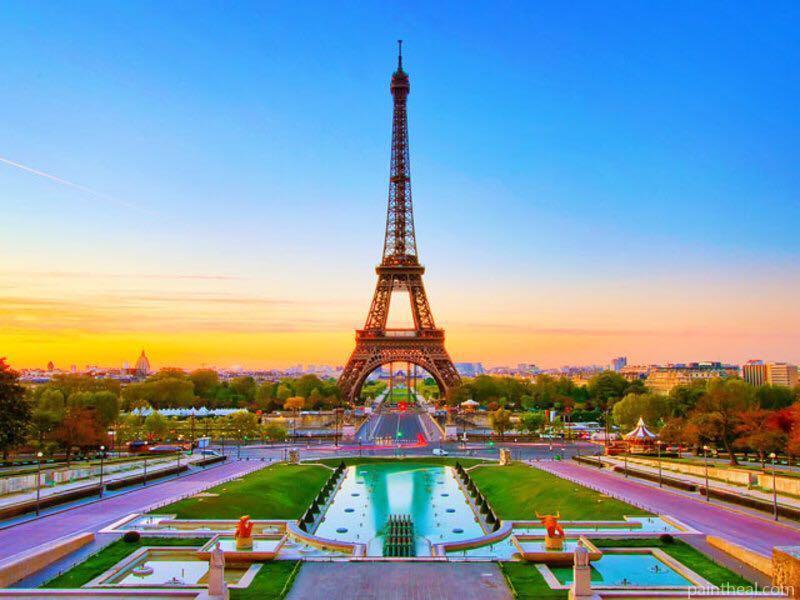 Paris in The Morning Cities Painting By Numbers Kits