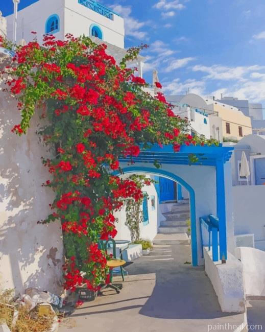 Santorini Greece NEW Painting By Numbers Kits