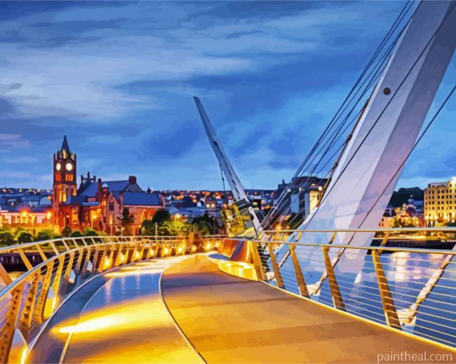 Londonderry Bridge Painting By Numbers Kits