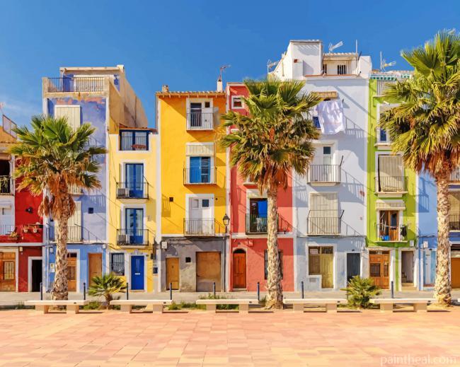 Alicante Villajoyosa Painting By Numbers Kits