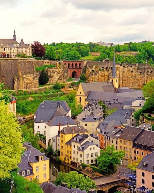 Luxembourg Painting By Numbers Kits